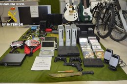 Imagen de los efectos intervenidos