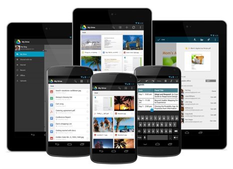 Actualización Google Drive para Android
