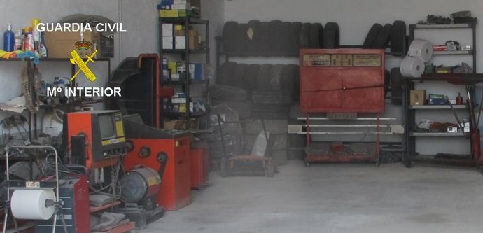 Imagen del taller clandestino