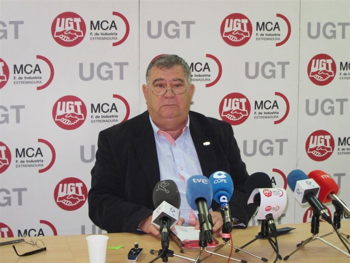 Miguel Ángel Rubio, Secretario Regional De MCA-UGT Extremadura