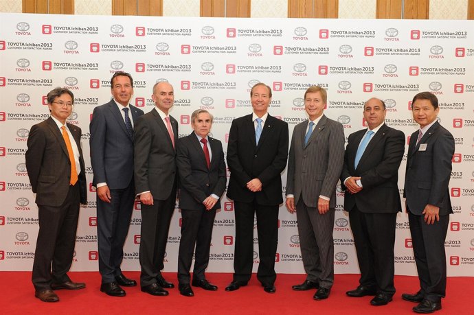 Concesionarios españoles galardonados por Toyota