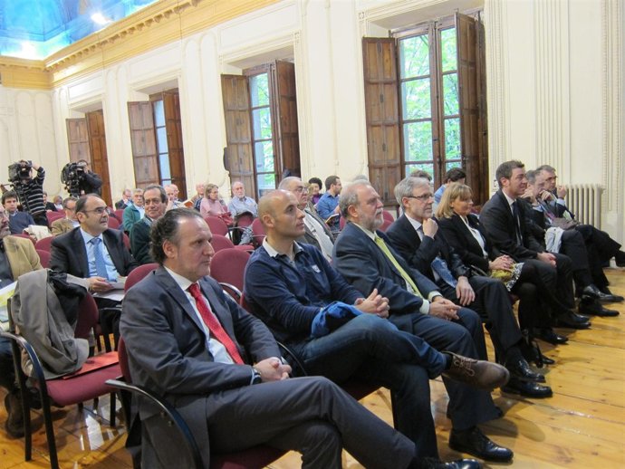 Asistentes al 28 congreso de la asociación Jueces para la Democracia