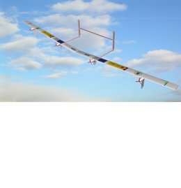 Prototipo del avión solar español, desarrollado por la UPM 