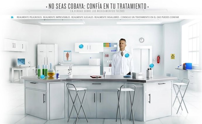 Pfziter crea una web para alertar sobre medicamentos falsos