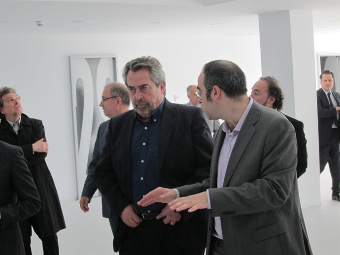 El alcalde de Zaragoza, Juan Alberto Belloch en el CAT