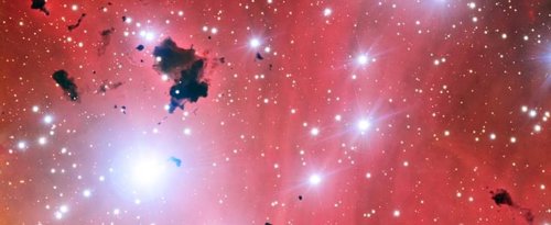 Guardería de estrellas en la constelación de Centaurus