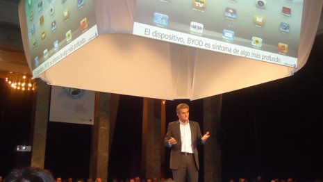 Michel Emelianoff, presidente mundial de Alcatel-Lucent Enterprise. 