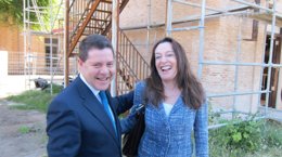 García-Page y Cristina Iglesias