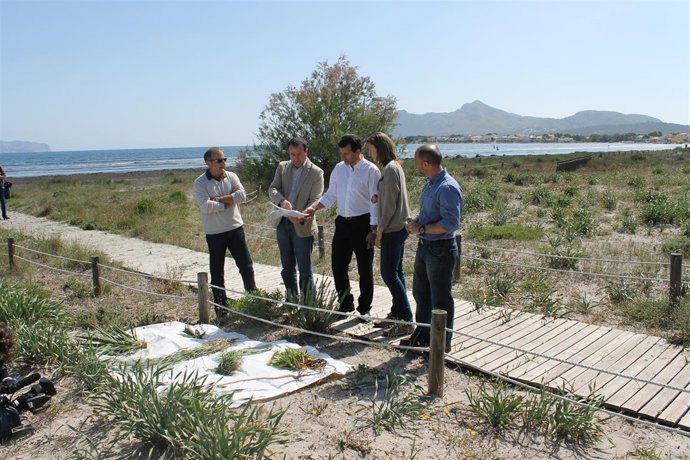 Company asiste a la retirada de flora invasora