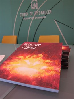 El libro 'Flamenco y cómic' 