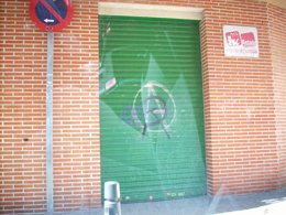 Sede de IU en Getafe a subasta