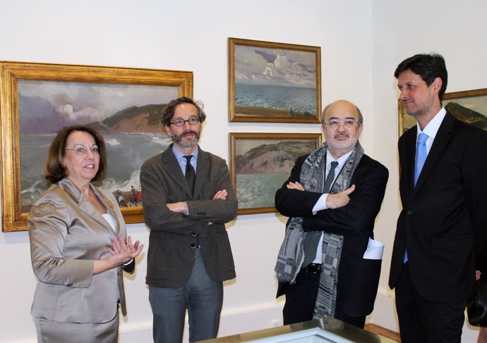 Inauguración de la muestra en el Museo Sorolla