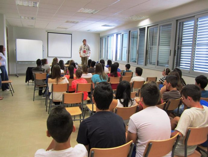 Los alumnos del IES Nº 2 de Las Torres de Cotillas 