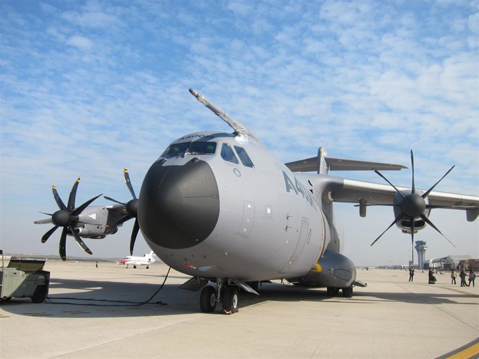 Prototipo Del A400M En La Base Aérea De Torrejón De Ardoz (Madrid)