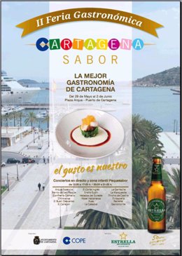 Cartel Feria Gastronómica