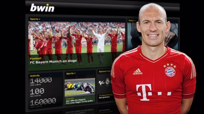 El delantero del Bayern Arjen Robben 
