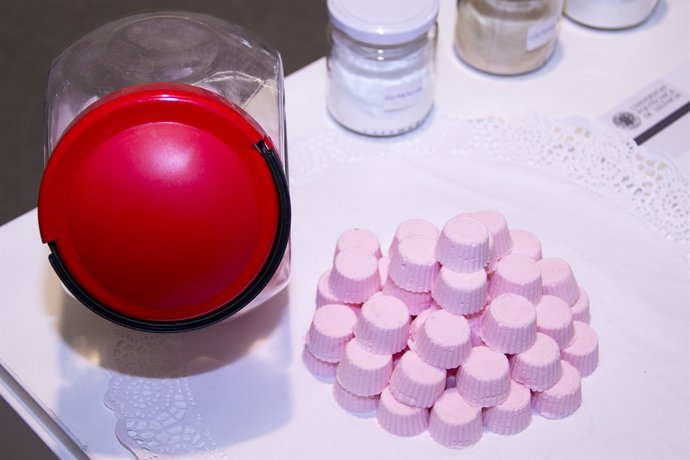 Espumas dulces que no causan caries