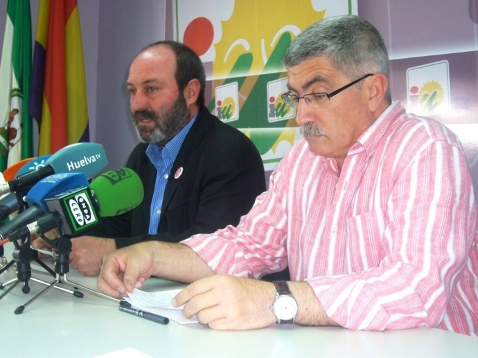 El coordinador provincial de IULV-CA en Huelva, Pedro Jiménez. 