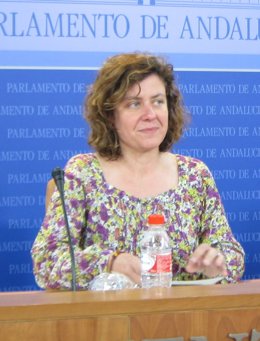 Alba Doblas, hoy en rueda de prensa