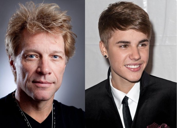 Jon Bon Jovi y Justin Bieber
