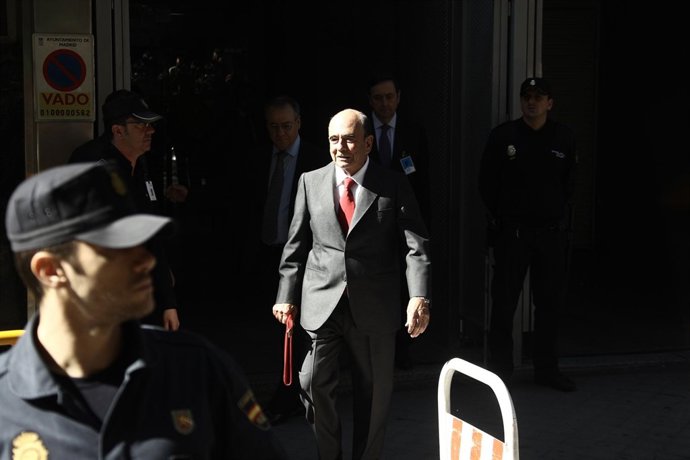 Emilio Botín, en la Audiencia Nacional
