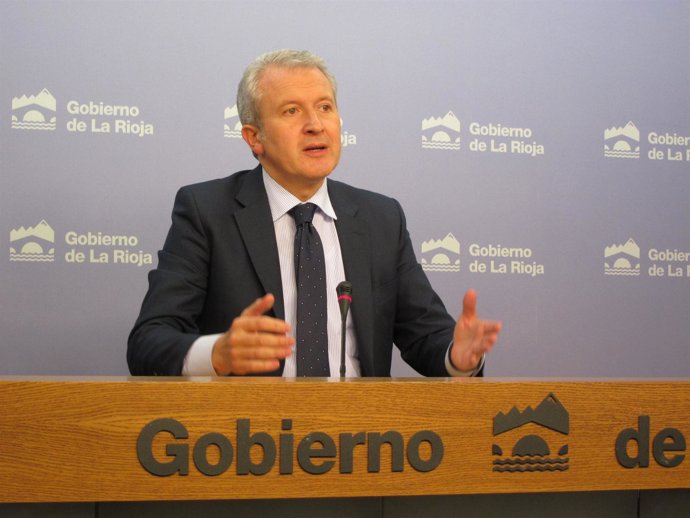 Emilio del Río, portavoz del Gobierno riojano