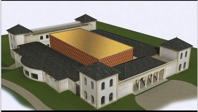 Infografía del futuro Palacio