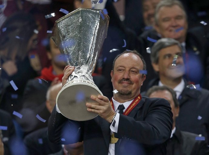 El entrenador del Chelsea, Rafa Benítez