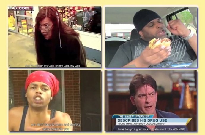 Varios ejemplos del Auto-Tune news