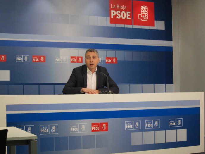 El secretario de Organización del PSOE de La Rioja, Francisco Ocón