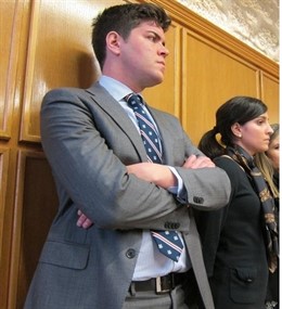 Adrián Varela y Rebeca Domínguez