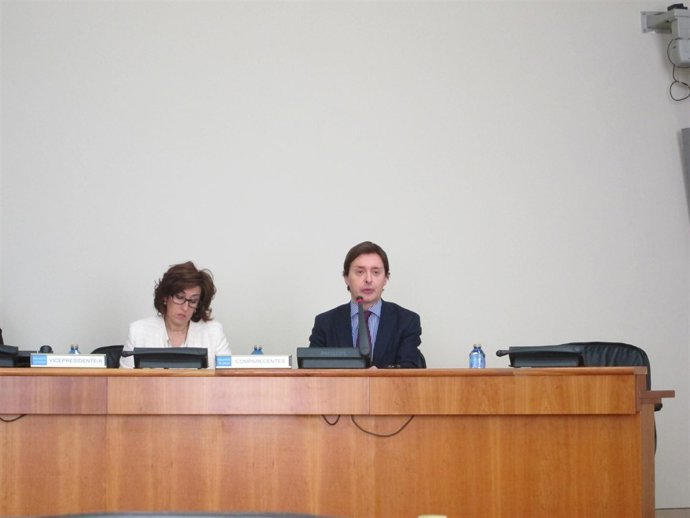 El director xeral de Relacións Exteriores e coa UE, Jesús Gamallo, en la Cámara