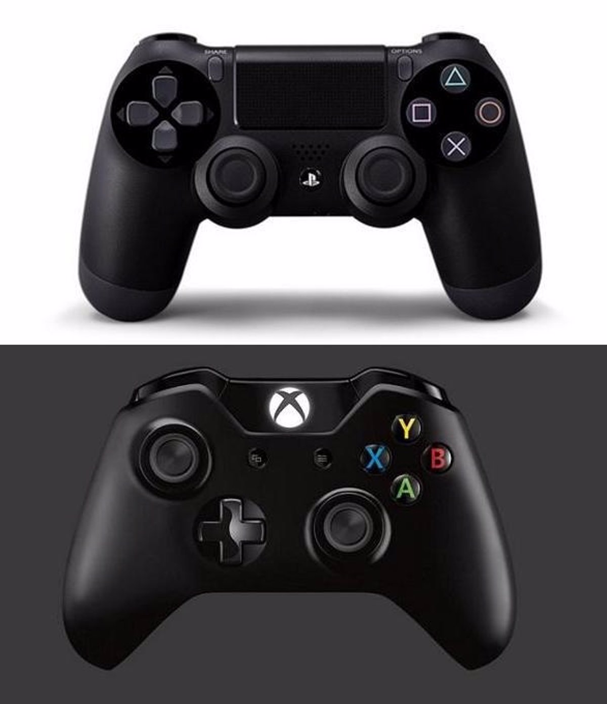 Los mandos de One y PS4: por el control en nueva generación