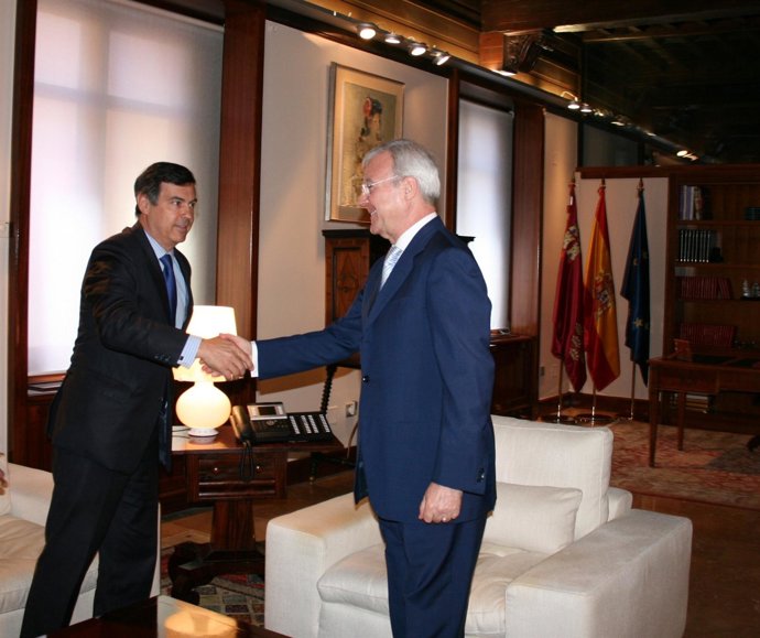 El presidente Valcárcel recibe al director general de Industria