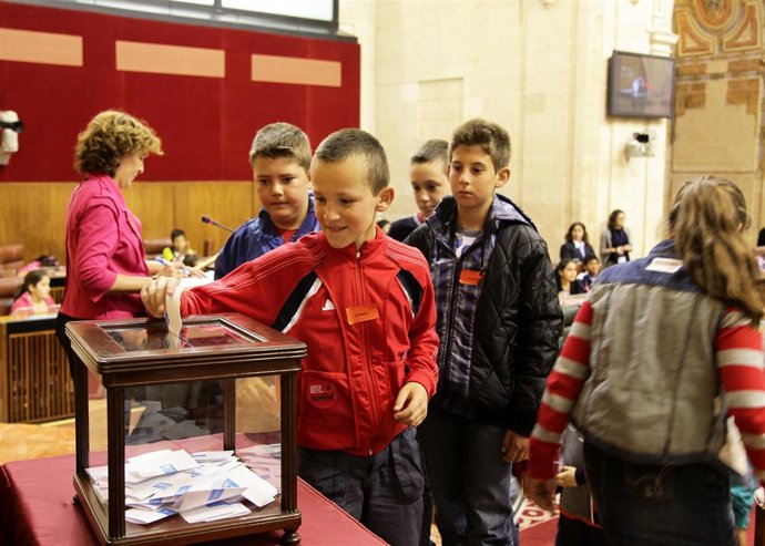 Imagen del Pleno infantil