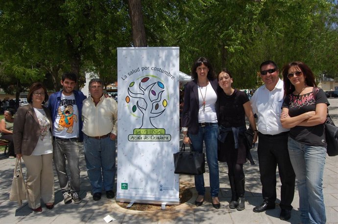 Inauguración de las jornadas a manos del grupo impulsor. 