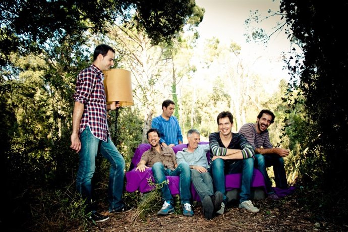 El grupo gerundense Els Cremats.