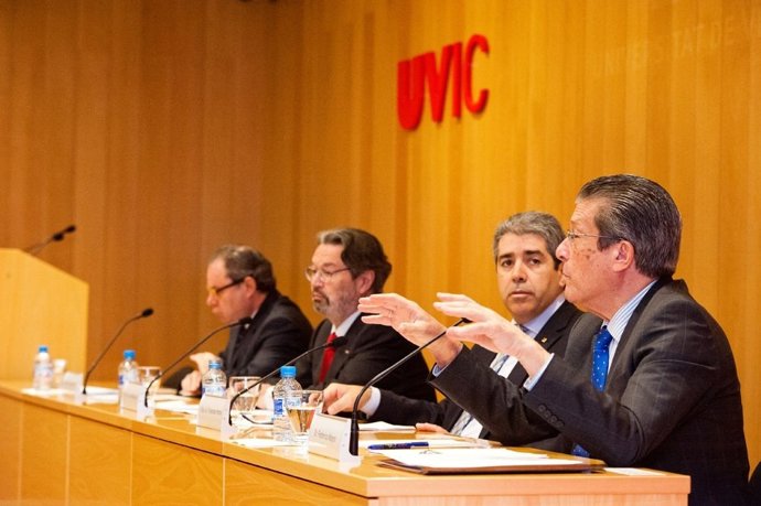 Acto de cierre de la celebración del XV aniversario de la UVic