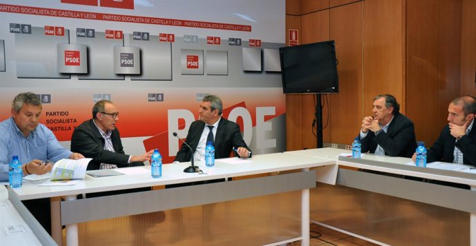 Reunión del PSOE y CC.OO. De Castilla y León