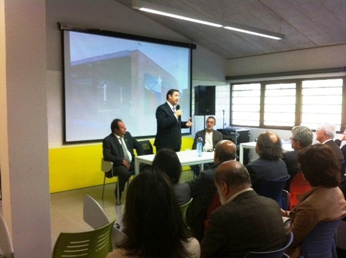 Josep Maria Pelegrí En La Inauguración De "Espai Orígens"