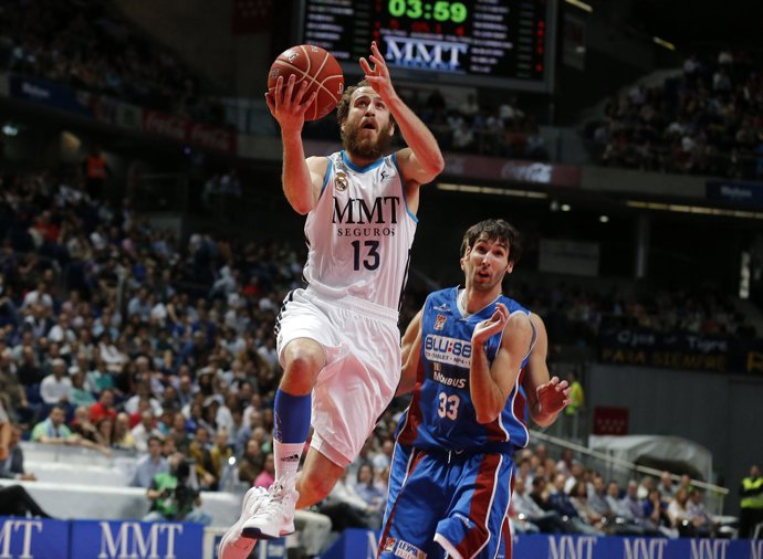 Sergio Rodríguez lidera al Real Madrid ante el Blusens Monbus