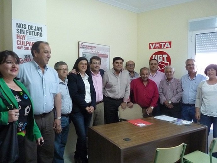 Vara en la Casa del Pueblo de Monesterio