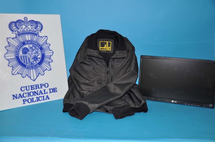 Efectos intervenidos de robos en Ourense