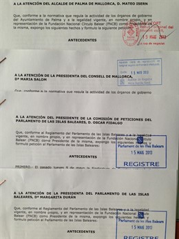 Peticiones de la FNCB