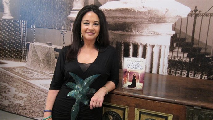 La escritora Magdalena Lasala