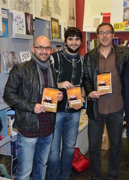 Roberto R. Antúnez (I), Juan M. Salamanca (centro) y Dioni Arroyo (D)