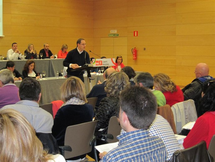 Luena, durante su intervención en la segunda reunión del Comité Regional
