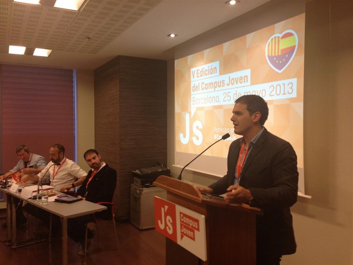 Albert Rivera participa en el Campus Joven de C's