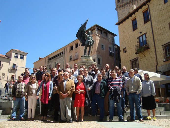 Foto de grupo de la plataforma