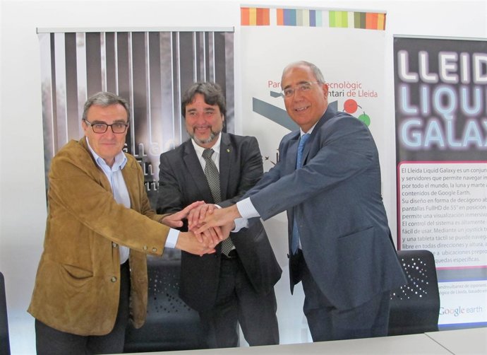 Convenio entre Parc Científic de Lleida, Ayuntamiento de Lleida y La Granadella